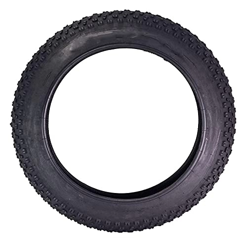 Neumáticos de bicicleta de montaña : XUELLI 20 × 4.0 Neumático de Bicicleta Moto de Nieve eléctrica Rueda Delantera Playa Fallo Neumático Montaña Bicicleta 20 Pulgadas 2 0PSI 140 KPA Neumático de Grasa (Color: 20 4.0 neumático)