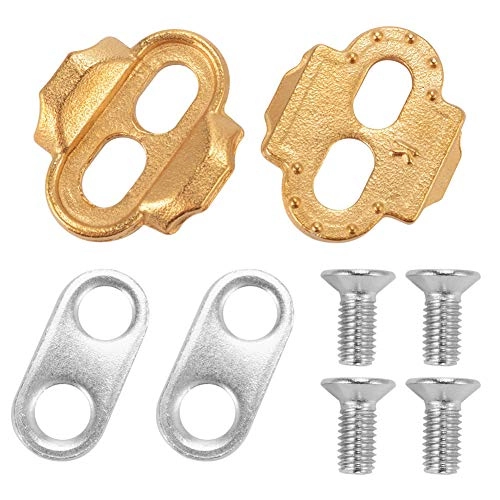 Pedales de bicicleta de montaña : AQNPYR 2PCS Durable Accessory Universal Easy Install Mountain Bike Parts Brass Guard Bicycle Pedal Cleats Cycling For Crank Brothers 19