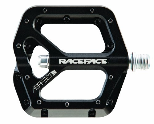 Pedales de bicicleta de montaña : RaceFace aeffect Pedal Negro Negro