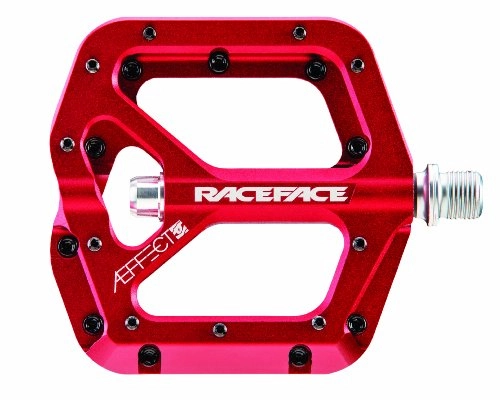 Pedales de bicicleta de montaña : RaceFace aeffect Pedal Rojo Rojo
