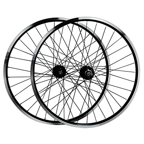 Ruedas de bicicleta de montaña : Bicicleta de Montaña Ciclismo Wheels 26 Pulgadas Doble Pared Llanta de Bicicleta V-Brake Liberación Rápida para 7 / 8 / 9 / 10 / 11 Velocidad