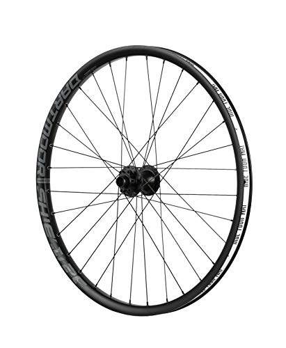 Ruedas de bicicleta de montaña : DARTMOOR Shield 26" 100x15 / 110x20mm, 32H Rueda Delantera MTB Unisex Adulto, Negro, 26 Pulgadas