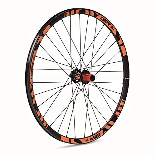 Ruedas de bicicleta de montaña : GTR GTR-SL Rueda delantera para MTB, unisex adulto, naranja, 27, 5" x 23 mm