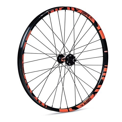 Ruedas de bicicleta de montaña : GTR GTR-SL Rueda delantera para MTB, unisex adulto, naranja, 27, 5" x 35 mm