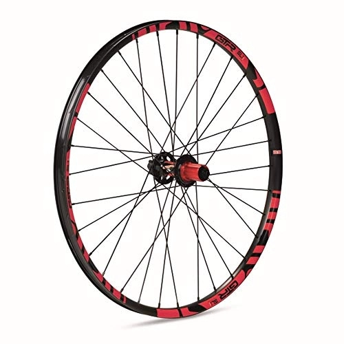 Ruedas de bicicleta de montaña : GTR GTR-SL Rueda delantera para MTB, unisex adulto, rojo, 27, 5" x 23 mm
