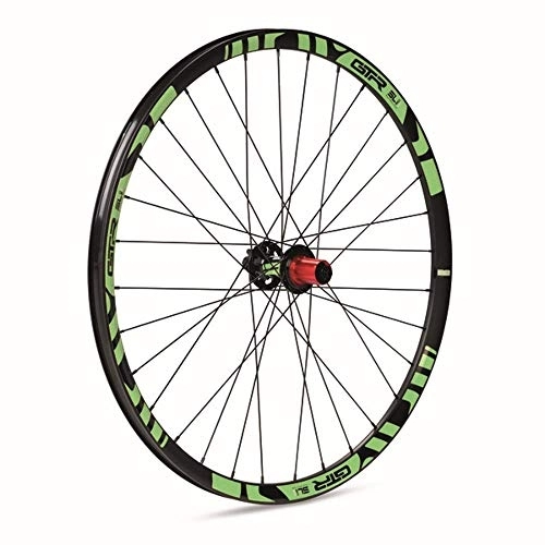 Ruedas de bicicleta de montaña : GTR GTR-SL Rueda trasera para MTB, unisex adulto, verde, 29" x 20 mm