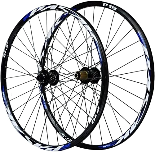 Ruedas de bicicleta de montaña : Wheelset 26 / 27.5 / 29 pulgadas de ruedas for bicicletas, aleación de aluminio delantero 2 trasero 4 rodamientos freno de disco ruedas de liberación rápida for bicicleta de montaña ruedas de bicicleta ro