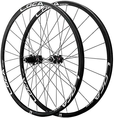 Ruedas de bicicleta de montaña : Wheelset Bike Wheelset 26 / 27.5 / 29in, rumo de Aluminio Ultraligero 24 Orificios de Freno de Disco MTB Ruedas Relada rápida 12 Velocidad Micro Spline Flywheel Road Wheel