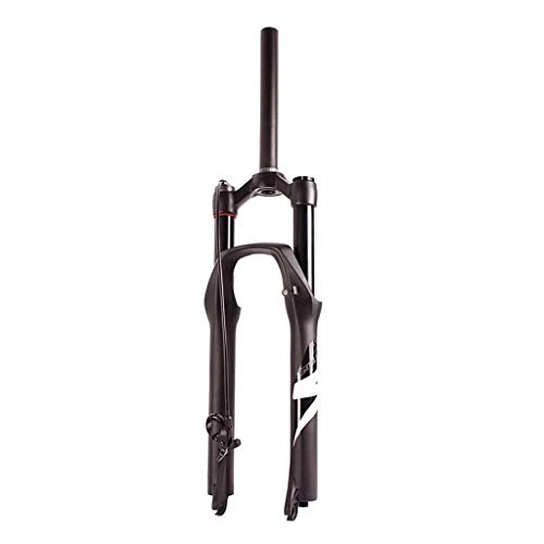 Tenedores de bicicleta de montaña : AISHANG 26"27, 5" 29"Horquilla de suspensión para Bicicleta de montaña Ligera 1-1 / 8" Horquillas de Aire para Bicicleta Bloqueo Remoto Unisex - Recorrido: 140 mm Absorbedor