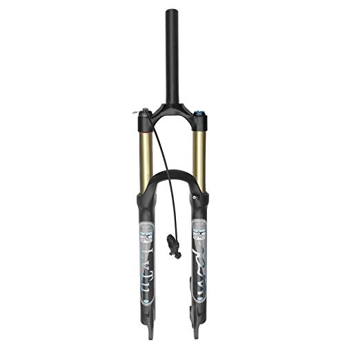 Tenedores de bicicleta de montaña : ALBN Air MTB Horquilla de suspensión 26 / 27, 5 Pulgadas 140 mm de Recorrido, WQ-001 Aleación Ultraligera 1-1 / 8"Horquillas de Bicicleta