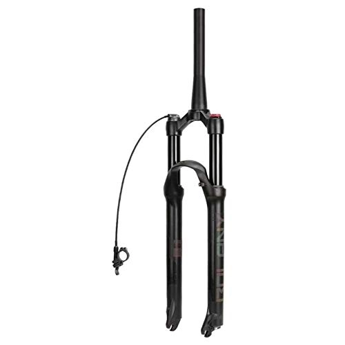 Tenedores de bicicleta de montaña : ALBN aleación de magnesio Bicicleta de montaña MTB Horquilla Delantera 26 / 27, 5 / 29 Pulgadas presión de Aire Amortiguador suspensión Horquilla Accesorios de Bicicleta