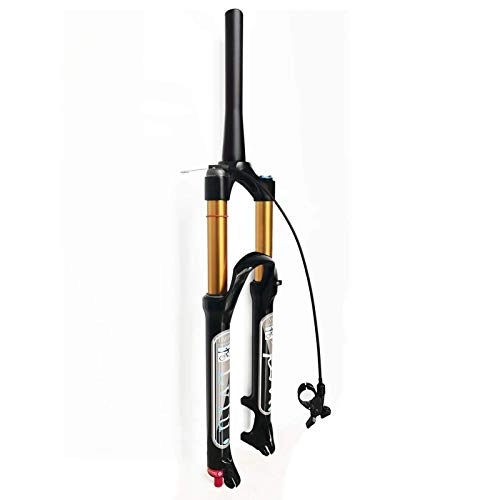 Tenedores de bicicleta de montaña : ALBN Horquilla de suspensión de Bicicleta 26 / 27.5 / 29 Pulgadas, Horquilla MTB de aleación de magnesio, 140-9x100, Amortiguador de Horquilla de Aire liviano