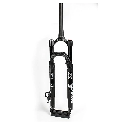 Tenedores de bicicleta de montaña : Boxkat Mountain Bike Thru Axle Horquilla Amortiguación Rebote 27.5 29 Pulgadas 110 * 15mm Presión De Aire