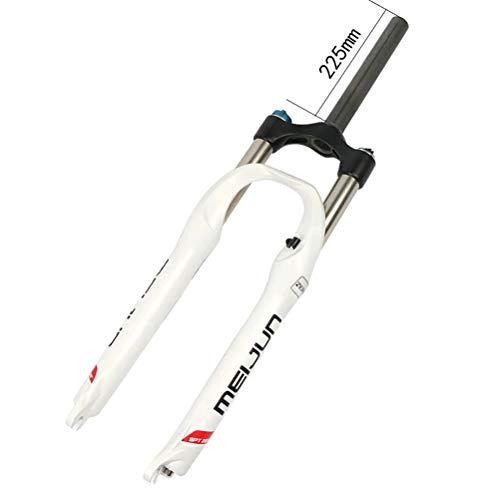Tenedores de bicicleta de montaña : Horquilla de Bicicleta MTB 26 27.5 29 Inch Ultraligero Aluminum Alloy Control de Hombro Mecánico Mountain Bike Horquilla de Suspensión Recorrido: 100mm