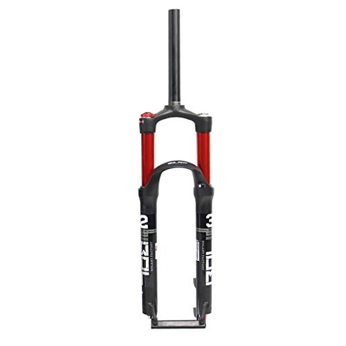 Tenedores de bicicleta de montaña : Horquilla de suspensión de aleación MTB 26" 27, 5" 29" Horquilla neumática para Bicicleta de montaña Recorrido: 120 mm