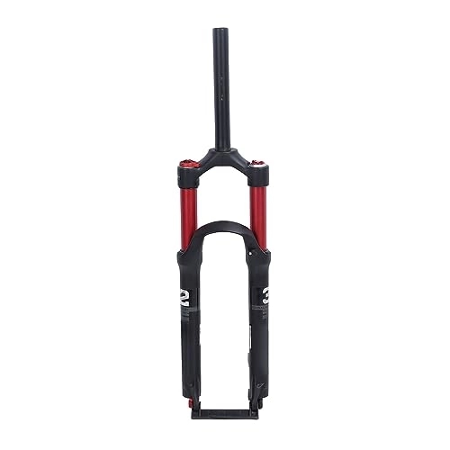 Tenedores de bicicleta de montaña : Horquilla de Suspensión Neumática para Bicicleta de Montaña de 26 Pulgadas, Amortiguador, Diseño único Ligero, Fácil Ajuste para Terrenos