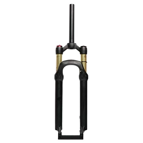 Tenedores de bicicleta de montaña : Horquilla de suspensión neumática para Bicicleta de montaña MTB de 26" y 27, 5", aleación Ligera de 1-1 / 8" Recorrido: 120 mm