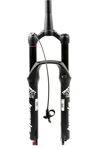 Tenedores de bicicleta de montaña : Horquilla de suspensión para Bicicleta de montaña 26 / 27.5 / 29'' MTB Air Fork 130mm Ajuste de Amortiguación de Recorrido 1-1 / 8 Recto / Cónico Freno de Disco de Horquilla Delantera de Bicicleta 9