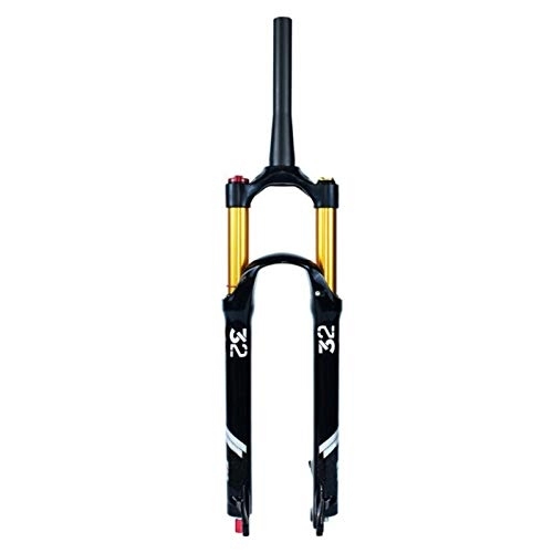 Tenedores de bicicleta de montaña : Horquilla Suspensión Bicicleta, 26 27, 5 Amortiguador de 29 Pulgadas Control de Hombro 1-1 / 2" Horquilla de Suspensión Air Mountain Bike (Size : 27.5inch)