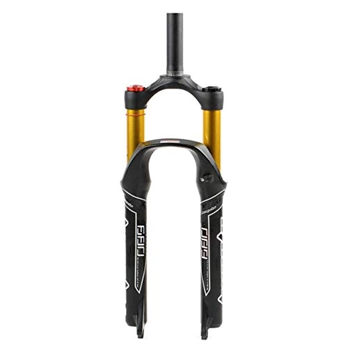 Tenedores de bicicleta de montaña : Horquillas de suspensión de Bicicleta 26 27, 5 29 Pulgadas MTB Horquilla de Freno de Disco Horquilla de Bicicleta HL / RL 110 mm Bloqueo de Carrera de Aire Recto / cónico Liberación rápida