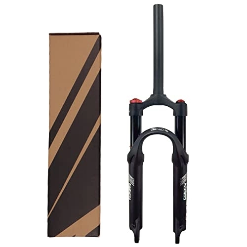 Tenedores de bicicleta de montaña : Horquillas de suspensión de bicicleta Horquillas de bicicleta de montaña 20 pulgadas 24 pulgadas Suspensión neumática MTB BMX Freno de disco recto de 1-1 / 8 "para bicicleta plegable 9MM QR 80mm Bloqu
