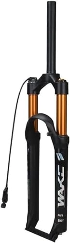 Tenedores de bicicleta de montaña : Horquillas de suspensión Horquilla Delantera Amortiguador de Bicicleta Horquilla de Aire Delantera Carrera de Bloqueo Remoto 120 mm QR 9 mm Freno de Disco Accesorios de Bicicleta de montaña (Size : 2