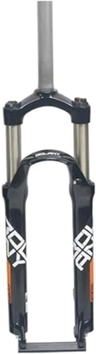 Tenedores de bicicleta de montaña : Horquillas for bicicletas Horquilla de resorte MTB de 24 pulgadas, Horquilla de suspensión for bicicleta de montaña, Recorrido de 100 mm Ajuste de rebote Horquilla delantera recta de 1-1 / 8" QR 9 mm (