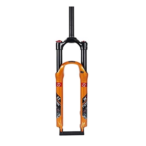 Tenedores de bicicleta de montaña : ITOSUI Horquilla de Aire para Bicicleta de montaña, aleación de Aluminio de 26 / 27, 5 / 29 Pulgadas, Tubo Recto de 28, 6 mm, Horquilla de suspensión para Bicicleta con Control de Hombro