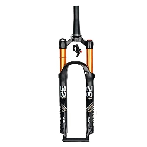 Tenedores de bicicleta de montaña : Jejy MTB Horquilla de Suspensión Recorrido 120 Mm 26 / 27.5 / 29, Tubo Recto QR 9mm Bloqueo de Corona Aleación de Aluminio XC Bicicleta de Montaña Horquilla de Aire