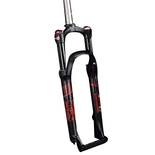 Tenedores de bicicleta de montaña : KANGXYSQ 26 "Suspensión De Bicicletas De Montaña Tenedor De Absorción De Choque Frontal Tenedor Hombros Controlado Tubo Recto (Size : 27.5inch)