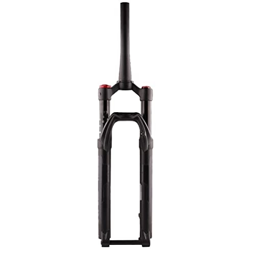 Tenedores de bicicleta de montaña : KANGXYSQ 27, 5 29 Pulgadas Horquillas MTB Horquilla Suspensión para Bicicleta Montaña Tubo Cónico Ajuste Rebote Bloqueo Manual Recorrido 120mm Negro (Size : 29inch)