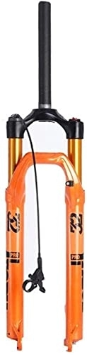 Tenedores de bicicleta de montaña : MTB Frente de Bicicleta Tenedor 27.5 / 29 Pulgadas, 9mm QR Tenedas de Aire de suspensión for MTB XC Offroad Bikes Road Cycling Mountain Bike Air Fork (Color : Remote Lockout, Size : 26 Inch)