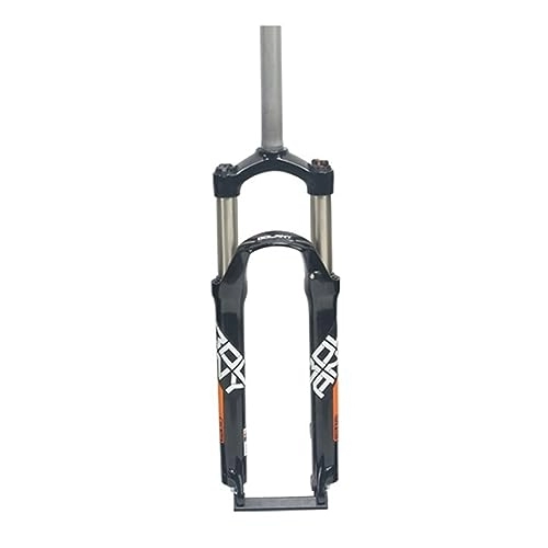 Tenedores de bicicleta de montaña : NESLIN Horquilla para Bicicleta De Montaña, con Sistema De Amortiguación Ajustable, Adecuada para Bicicleta De Montaña / XC / ATV, 26-Black Orange