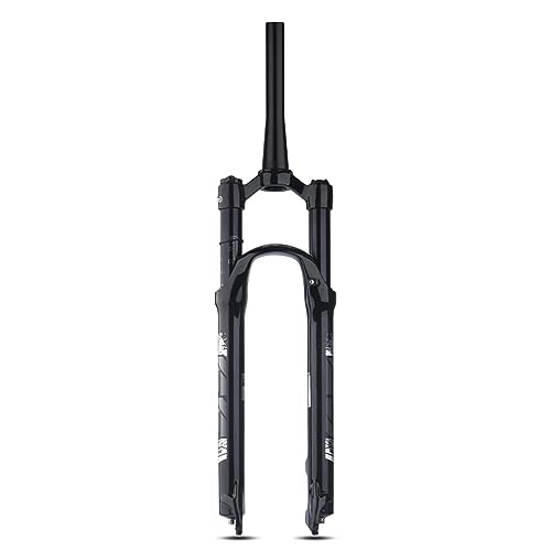 Tenedores de bicicleta de montaña : NESLIN Horquilla para Bicicleta De Montaña, con Sistema De Amortiguación Ajustable, Adecuada para Bicicleta De Montaña / XC / ATV, 26IN-Tapered-Manual-Black