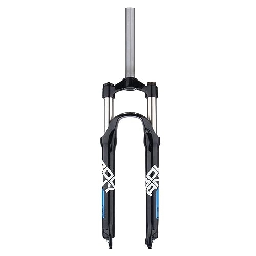 Tenedores de bicicleta de montaña : NESLIN Horquilla para Bicicleta De Montaña, con Sistema De Amortiguación Ajustable, Adecuada para Bicicleta De Montaña / XC / ATV, 27.5IN-Noir Bleu