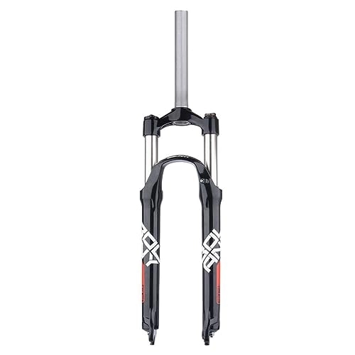 Tenedores de bicicleta de montaña : NESLIN Horquilla para Bicicleta De Montaña, con Sistema De Amortiguación Ajustable, Adecuada para Bicicleta De Montaña / XC / ATV, 29IN-Noir Rouge