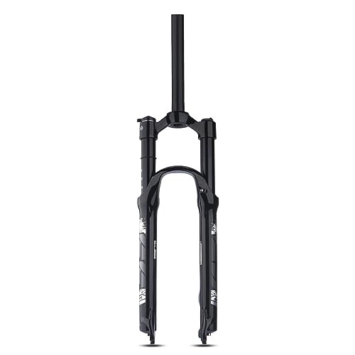 Tenedores de bicicleta de montaña : NESLIN Horquilla para Bicicleta De Montaña, con Sistema De Amortiguación Ajustable, Adecuada para Bicicleta De Montaña / XC / ATV, 29IN-Straight-Manual-Black