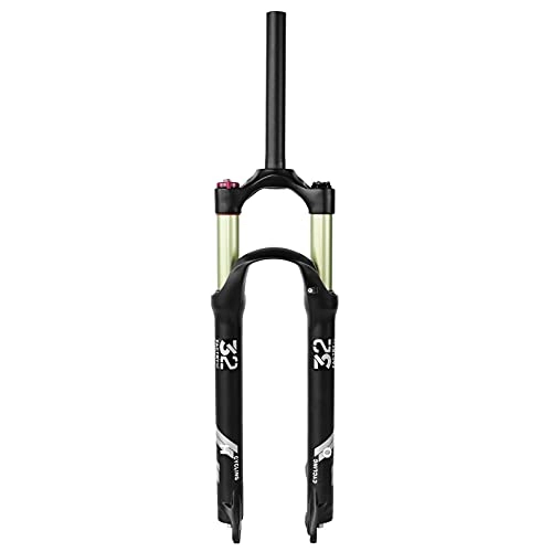 Tenedores de bicicleta de montaña : NZKW Horquilla de Aire para Bicicleta de montaña de 26 / 27, 5 / 29 Pulgadas, suspensión Delantera de MTB, Horquillas de Bicicleta de Freno de Disco de aleación Ultraligera de Viaje de 120 m