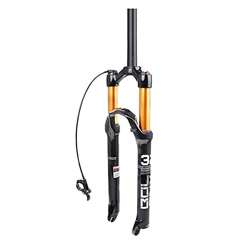 Tenedores de bicicleta de montaña : NZKW Horquilla de suspensión para Bicicleta de montaña MTB 26 27, 5 29 Pulgadas, 1-1 / 8 Freno de Disco MTB Air Fork Travel 120mm