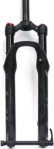Tenedores de bicicleta de montaña : QIANMEI Tenedor de Bicicletas de montaña Horquilla De Suspensión For Bicicleta De Montaña, Horquilla Delantera De Aleación De 26 27, 5 Pulgadas, Amortiguador De 120mm (Color : Schwarz, Size : 26inch)