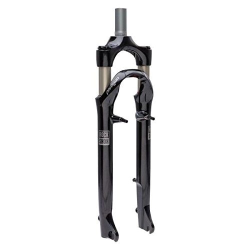 Tenedores de bicicleta de montaña : RockShox Uni Paragon Oro TK SA Horquilla, Negro Brillante, 1 1 / 8 Pulgadas