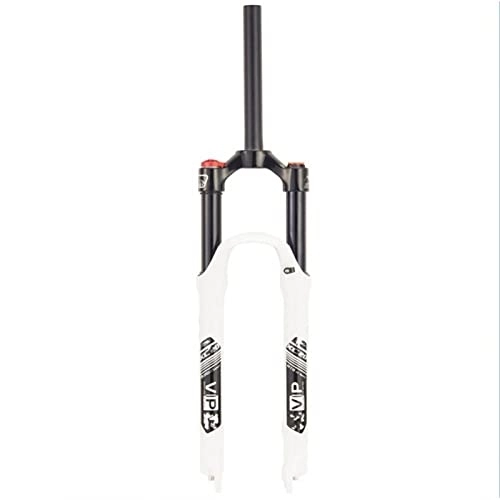 Tenedores de bicicleta de montaña : SHENYI Horquilla de Bicicleta suspensión de Aire 26 27, 5 29 Pulgadas aleación de magnesio Bicicleta de montaña Horquillas Delanteras Amortiguador MTB Accesorios de Bicicleta (Color : White 27.5)