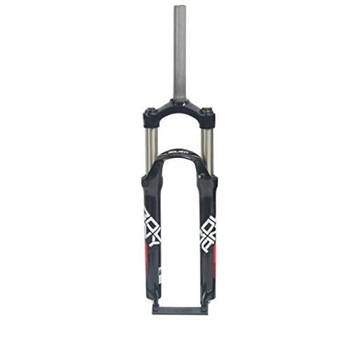 Tenedores de bicicleta de montaña : SJHFG Horquilla Suspensión para Bicicleta 24 Pulgadas, Horquilla Bicicleta Montaña Aleación Aluminio Carrera 110mm Horquilla Mecánica Accesorios Bicicletas (Color : Red)