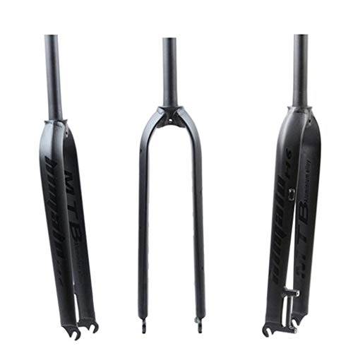 Tenedores de bicicleta de montaña : SLRMKK Horquilla de suspensión de Bicicleta 26"27, 5" Aleación de Aluminio MTB Horquillas Delanteras de Bicicleta 29"para Bicicletas de montaña QR 9mm 730g