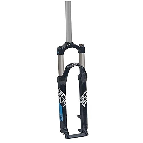 Tenedores de bicicleta de montaña : SLRMKK Horquilla de suspensión para Bicicleta, 24 Pulgadas Horquilla para suspensión de Bicicleta, 1-1 / 8 '' Aleación de Aluminio Ligera Montaña MTB Ciclismo Freno de Disco Control de Hombro Recorri