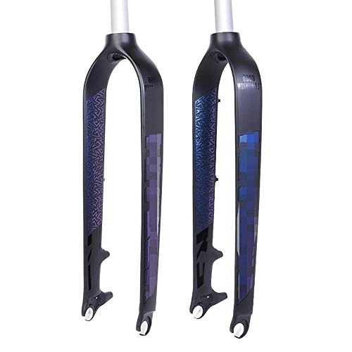 Tenedores de bicicleta de montaña : SLRMKK Horquilla de suspensión para Bicicleta, 26 / 27.5 / 29 Pulgadas Horquilla Delantera para Bicicleta de montaña, Horquilla para Bicicleta MTB Aleación de Aluminio Horquilla rígida integrada / Al