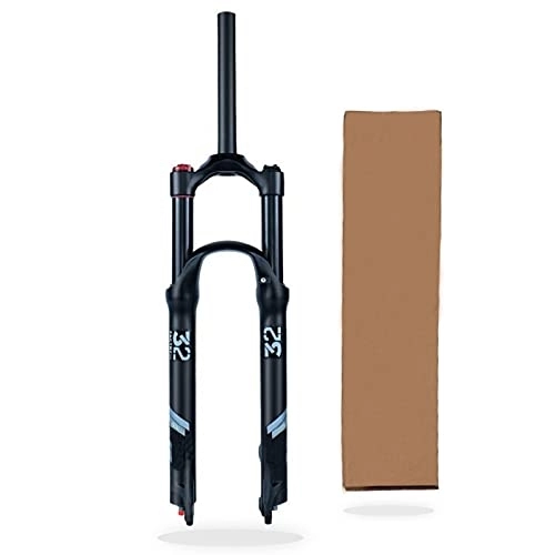 Tenedores de bicicleta de montaña : Suspensión Delantera Bicicleta Freno de Disco, 26 27, 5 29 Pulgadas Horquillas de Suspensión Bicicleta de Montaña para Accesorios Bicicleta (Color : A-Straight, Size : 29inch)