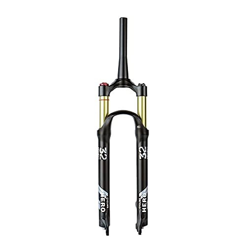 Tenedores de bicicleta de montaña : SXCXYG Horquilla MTB Bicicleta de montaña Bicicleta Frontal Tenedor suspensión Horquilla de Aire aleación de magnesio 26 / 27.5 / 29er Pulgada Enchufe Tenedor Suspension Bicicleta (Color : 27.5)