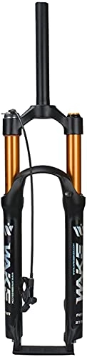 Tenedores de bicicleta de montaña : TKTTBD Horquilla De Suspensión Neumática MTB, Horquilla Amortiguadora Delantera De Bicicleta De Montaña para Bicicleta, Horquilla De Aire De Aleación De Magnesio Ligera De 1-1 / 8" A, 26 Inches