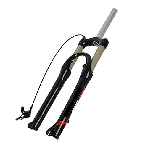 Tenedores de bicicleta de montaña : TYXTYX 26 Pulgadas Horquilla de Bicicleta, Horquilla De Suspensión para Bicicleta De Montaña Sistema Neumático De Aleación De Aluminio De Absorción De Impactos